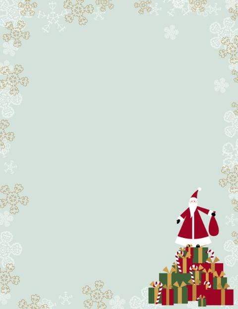 AussieSuperStore Seasonal Products Paper Geo Xmas A4 Santa & Candy Cane Paper Geo Xmas A4 Santa & Candy Cane | Seasons Greetings,Invitations  9341453004810 04810